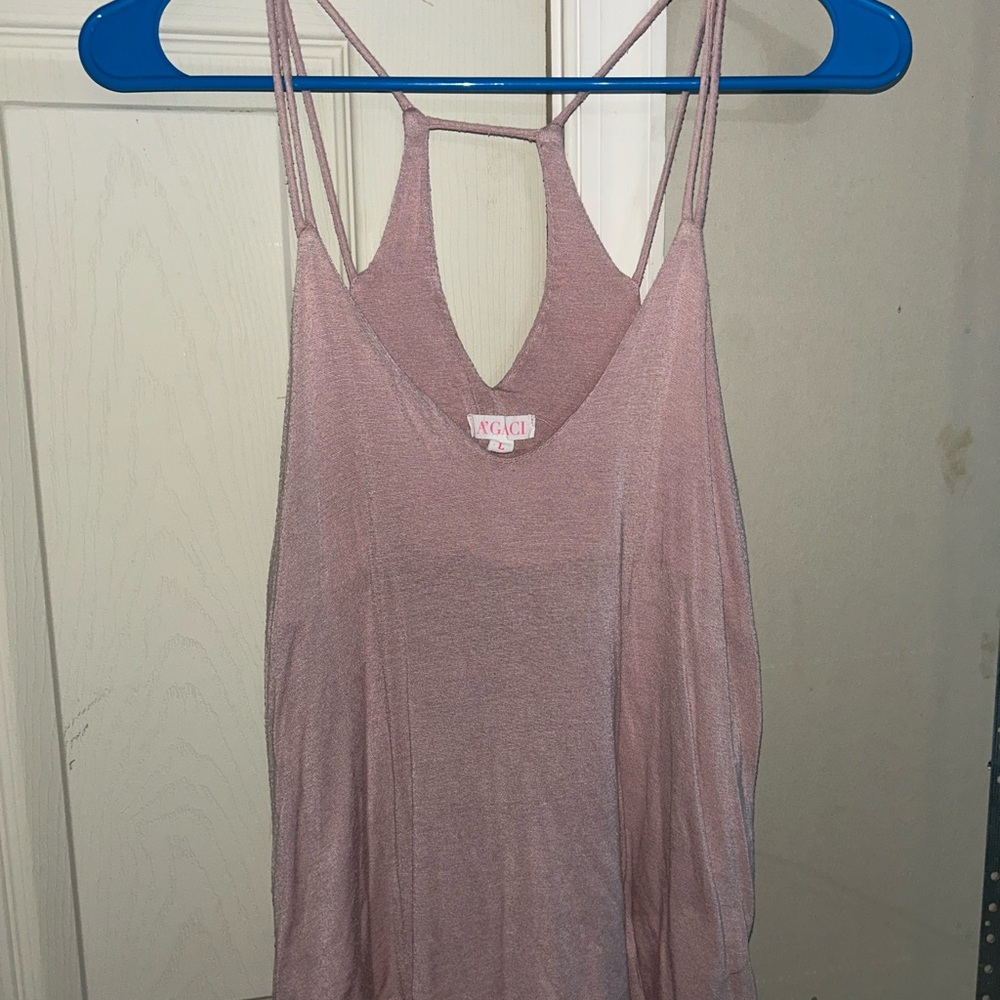 a'gaci Mauve Camisole Top